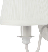 Laura Ashley Ellis Wall Satin Grey with Shade